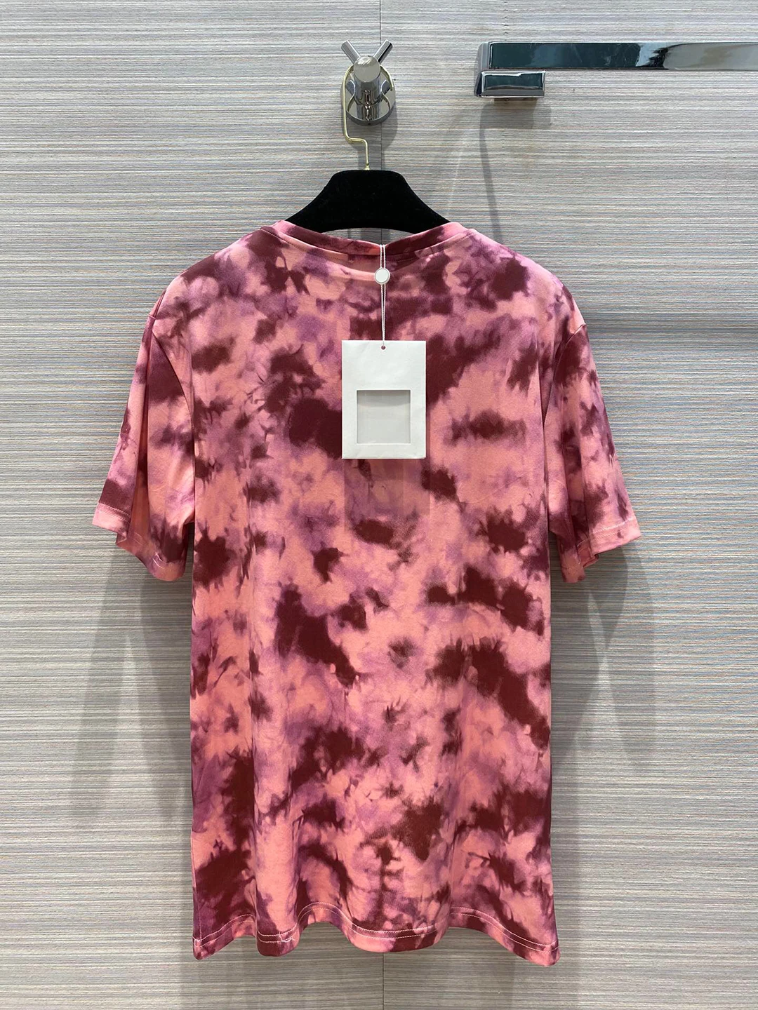 

new fashion high-end Tie-dye printing t-shirt for women 2020 casual loose o-neck short sleeve cotton streetwear summer tops tee