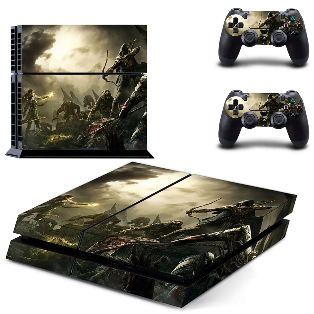 

Bow Book Style PS4 Skin Sticker for Playstation 4 Console & 2 Controllers Decal Vinyl Protective Skins Style 1