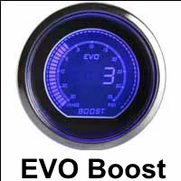 " 52 мм Gauge Impulse EVO lcd 7 цветов Turbo Boost Gauge-с регулируемым Авто турбо-комплектом PSI 1-30 IN-CABINE импульсный контроллер