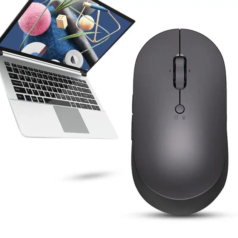 Xiaomiyoupin MIIIW S500 Bluetooth 5,0 Двухрежимная 2,4 ГГц Беспроводная оптическая мышь 1000 dpi без батареек портативный офисный
