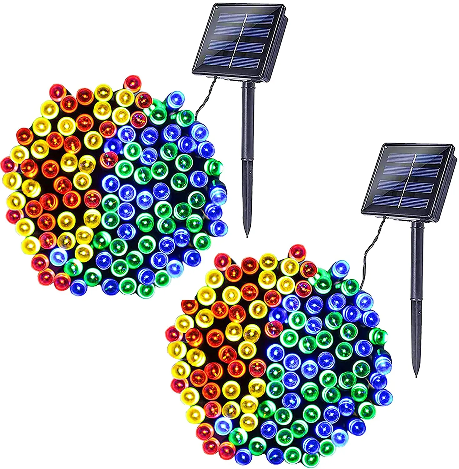 

20/50/100/200 LEDS Solar Lamp Power LED String Fairy Lights Solar Garlands Garden Christmas Decor For Outdoor Lighting