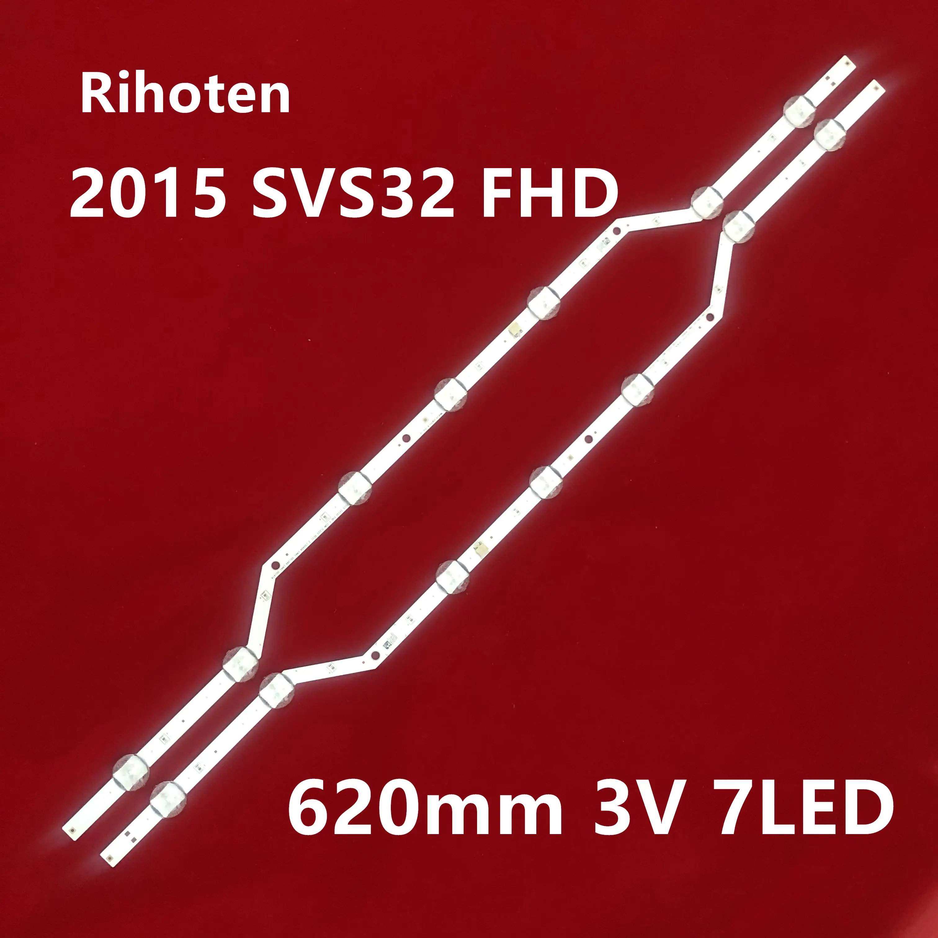 Новая оригинальная 2 шт./компл. 7LED 620 мм Светодиодная лента для Samsung UE32J5000 BN96 36236A 36235A