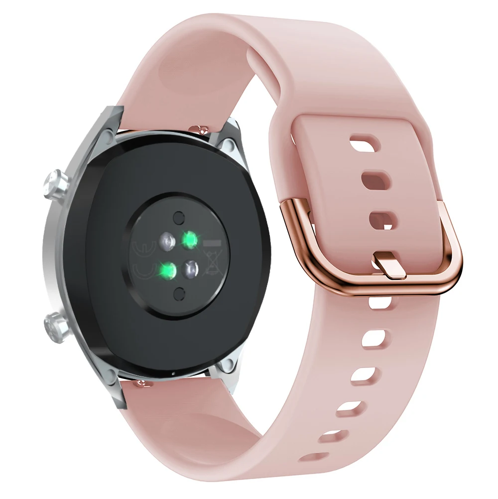 22mm Silicone Watchband Strap for Huawei Watch GT GT2 Honor Magic Smart Wristband Belt Samsung Gear S3 | Наручные часы