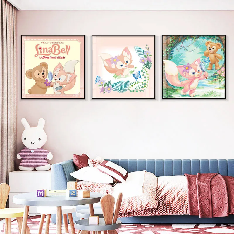 

Disney Diamond Painting Lingna Belle DIY Diamond Embroidery Cross Stitch Set Handmade Rhinestones Diamond Embroidery Home Decor
