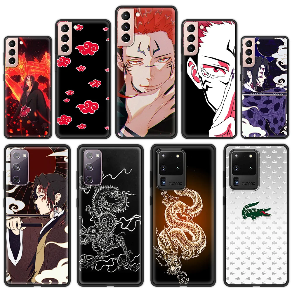 

Anime Cartoon Soft TPU Case for Samsung Galaxy S21 S20 Ultra S20 FE S10 Lite S10E S9 S8 Plus 5G Luxury Phone Coque