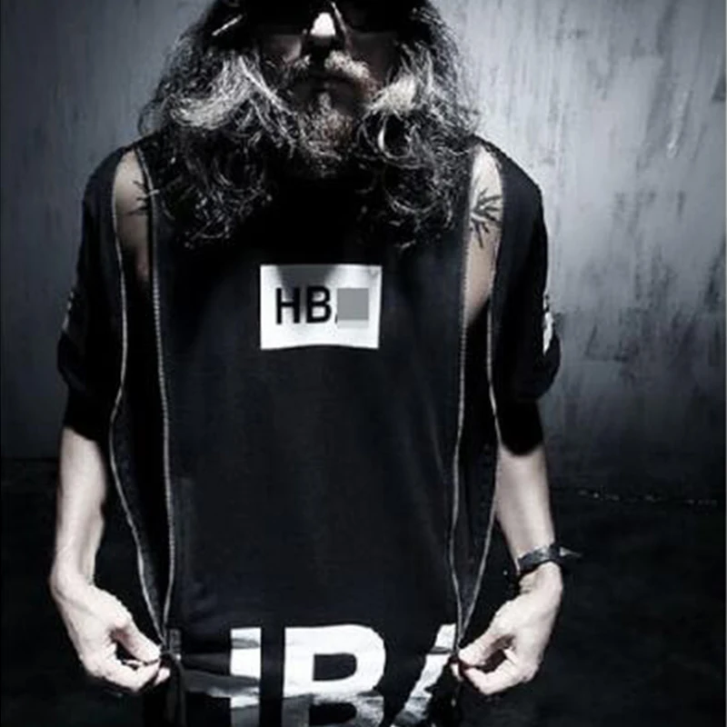 

Футболка Edison Chen x Ray Spine с принтом для мужчин и женщин, с двойной молнией, с коротким рукавом