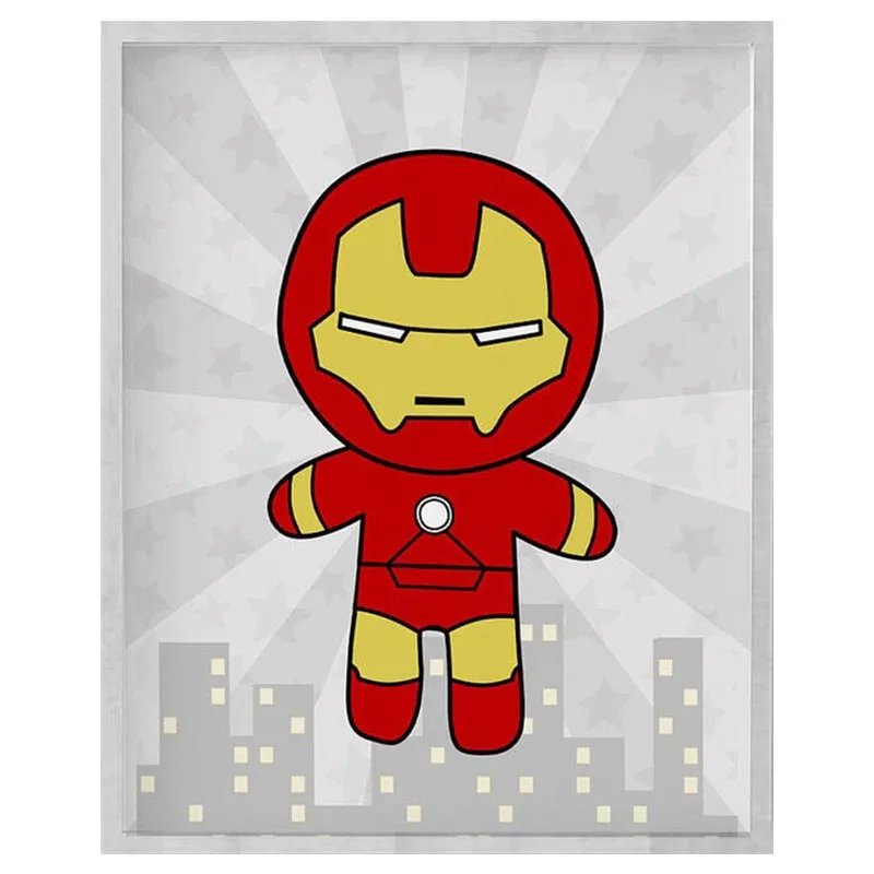 Живопись на холсте Marvel Superhero с постерами и печатями на стену Картина капитана Америки Отряд Мстителей для детской комнаты для украшения дома.