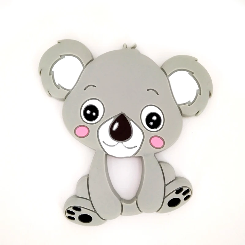 Пищевые Детские грызуны Силиконовые Прорезыватели для зубов сделай сам коала