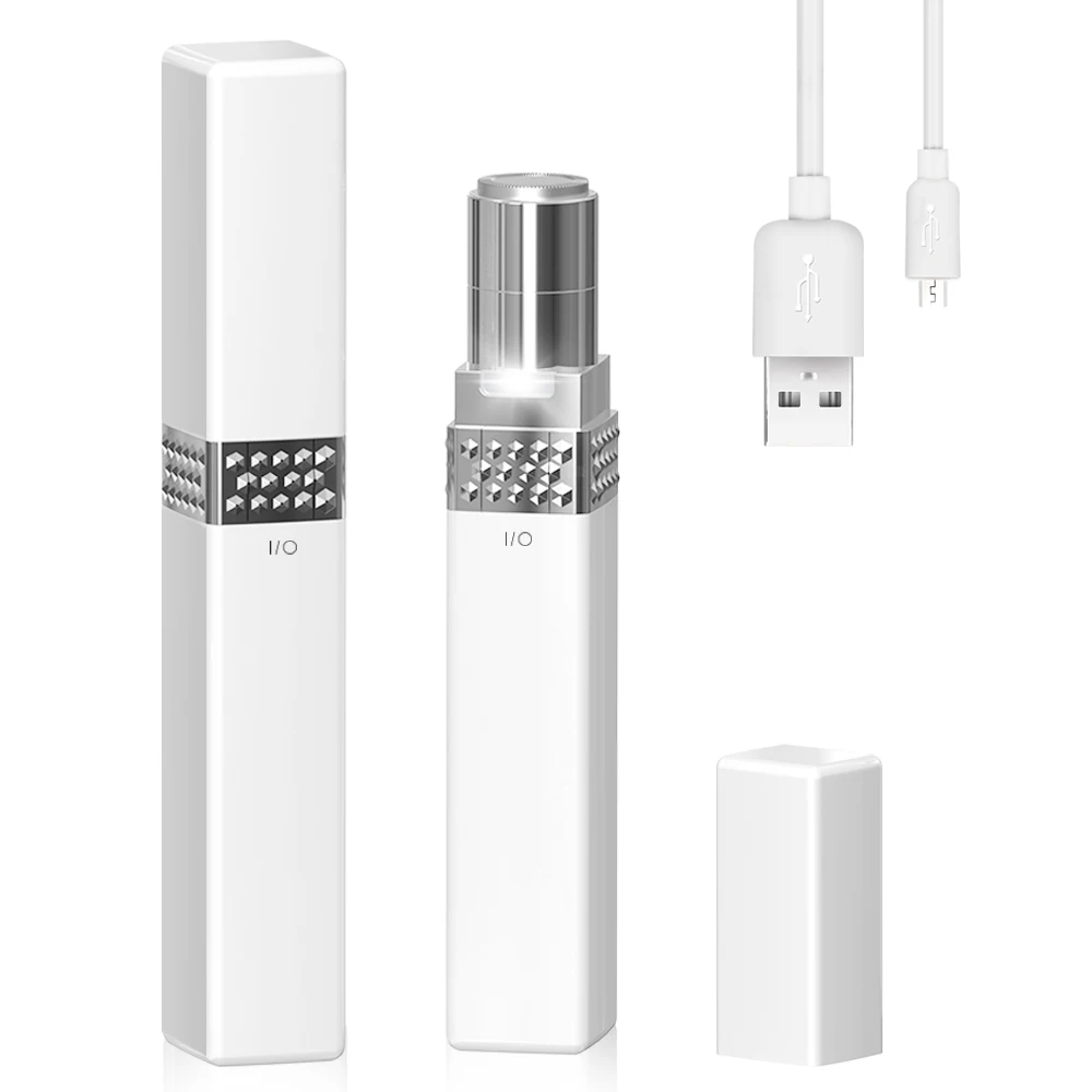 Женская электрическая мини-бритва для безболезненных волос с зарядкой от USB, портативное устройство для удаления волос на лице и теле, безболезненная Бритва для рук и ног, бритва для лица, эпилятор Женская электрическая мини-бритва для безболезненных волос с зарядкой от USB, портативное устройство для удаления волос на лице и теле, безболезненная Бритва для рук и ног, бритва для лица, эпилятор