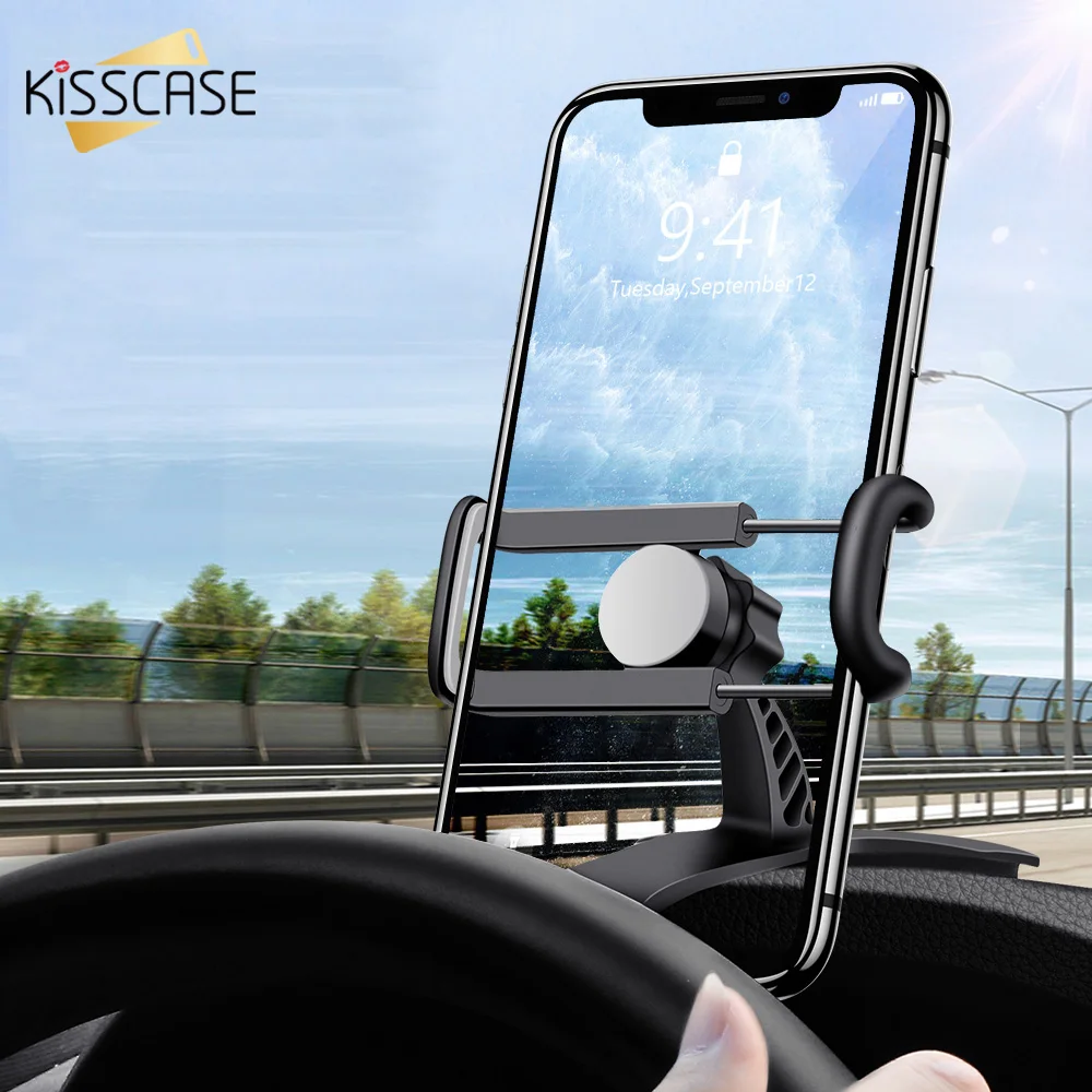 Автомобильный держатель для телефона KISSCASE вращающийся на 360 градусов приборной