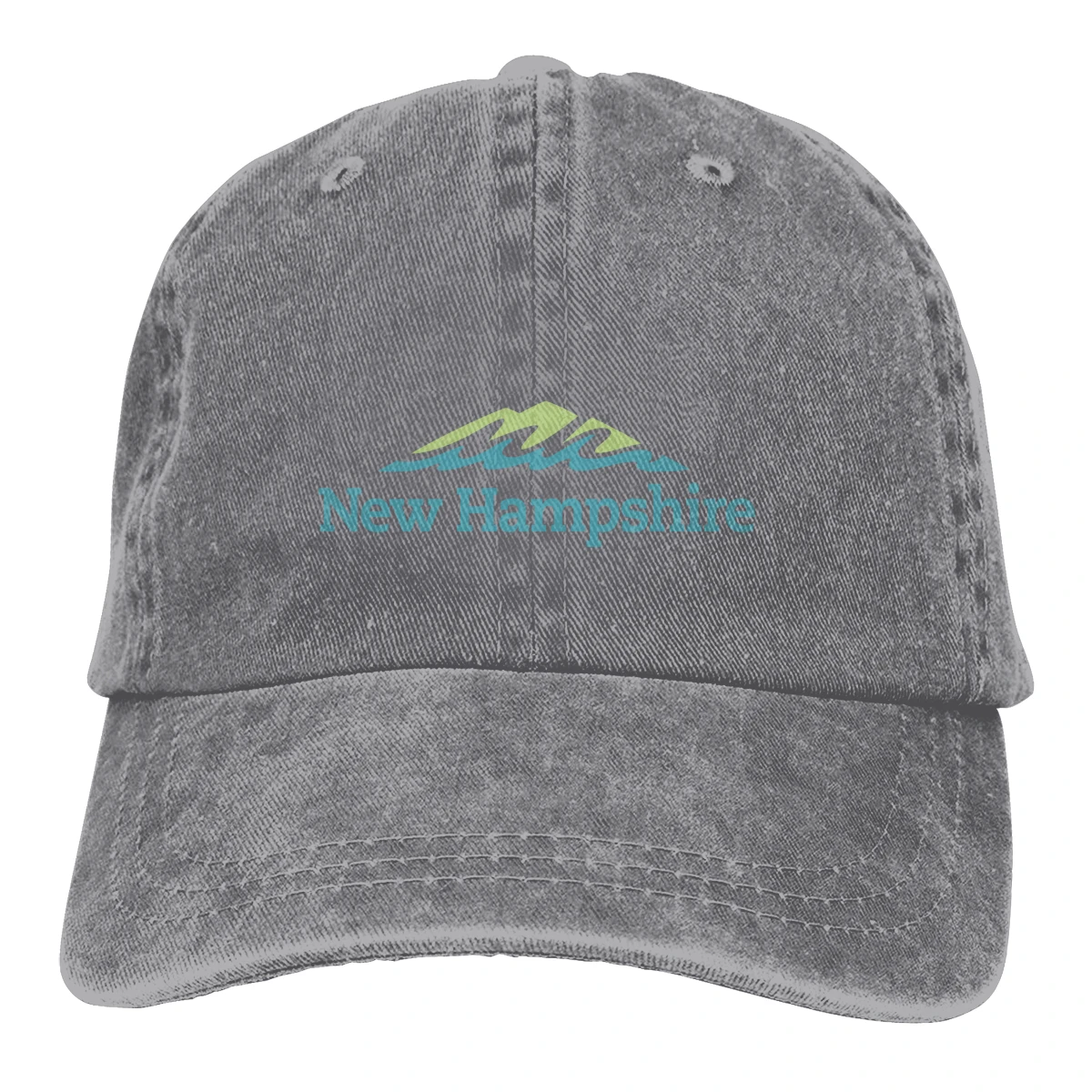 

New Hampshire T man woman's Retro Washed Cowboy hat Trucker Hat