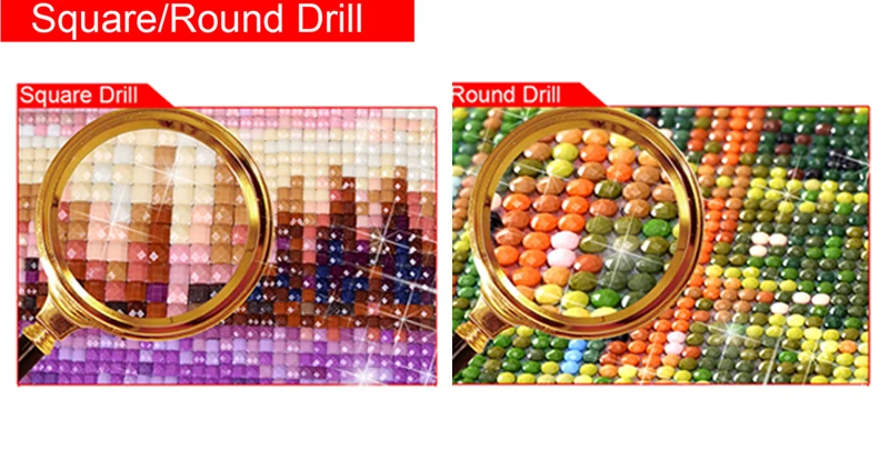 Алмазная вышивка 5D DIY круговая с изображением милой собаки сибирской хаски