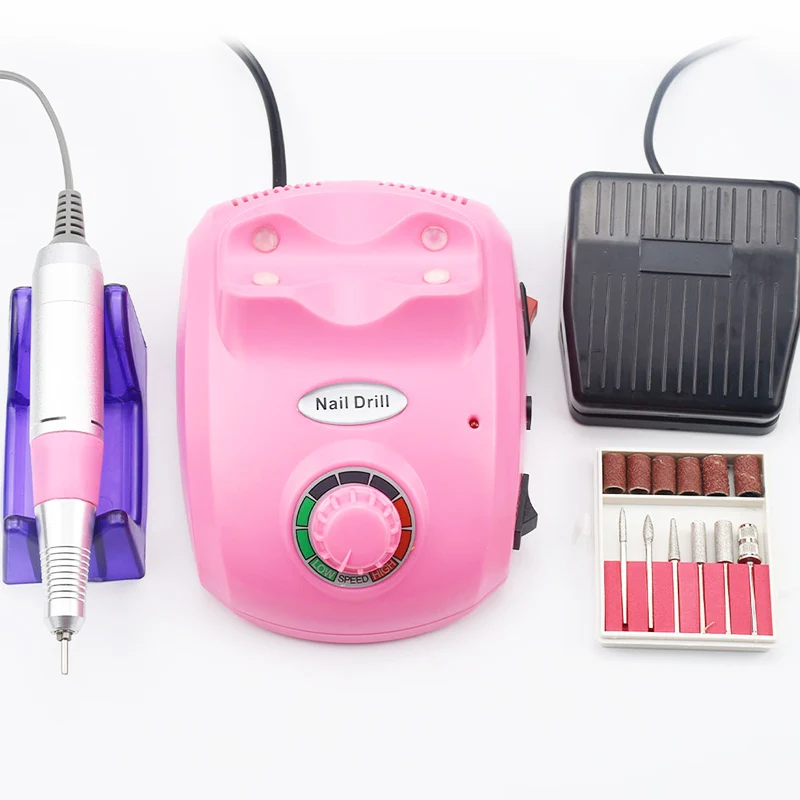 

2021 35000/20000 RPM Nail Polish Drill Machine Manicure Electronic Nail File Drill Manicure Pedicure Kit Nail Art Equipment