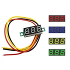 Цифровой вольтметр с светодиодный-дисплеем, 0-100 в, 0,28 дюйма