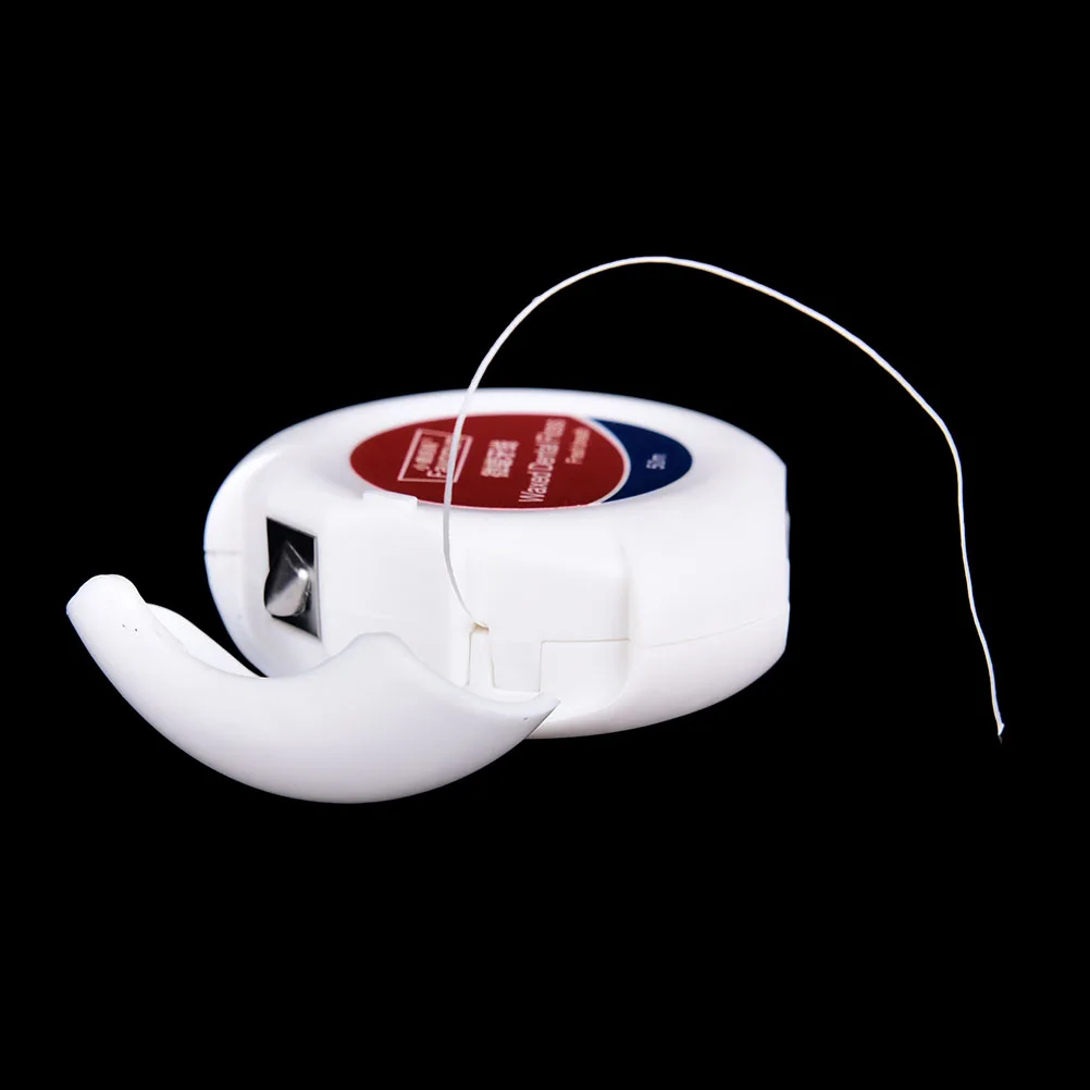 Зубная нить с микровоском 50 м ароматом перечной мяты | Красота и здоровье