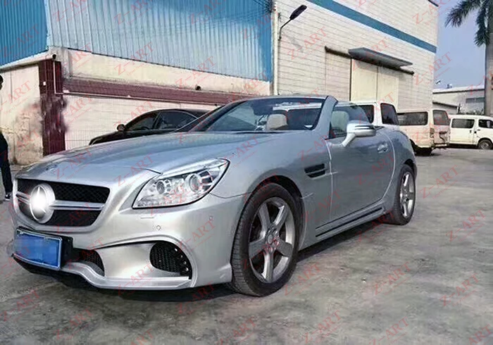 2011- Z-ART SLK тюнинг обвес комплект для Benz R172 ремонт обвес для SLK R172 Дооснащение обвеса комплект для стайлинга автомобилей