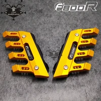with logo for bmw f800r f800 r motorcycle mudguard front fork protector guard block front fender anti fall slider accessories