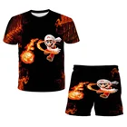 Футболка и шорты для мальчиков и девочек 4-14 лет