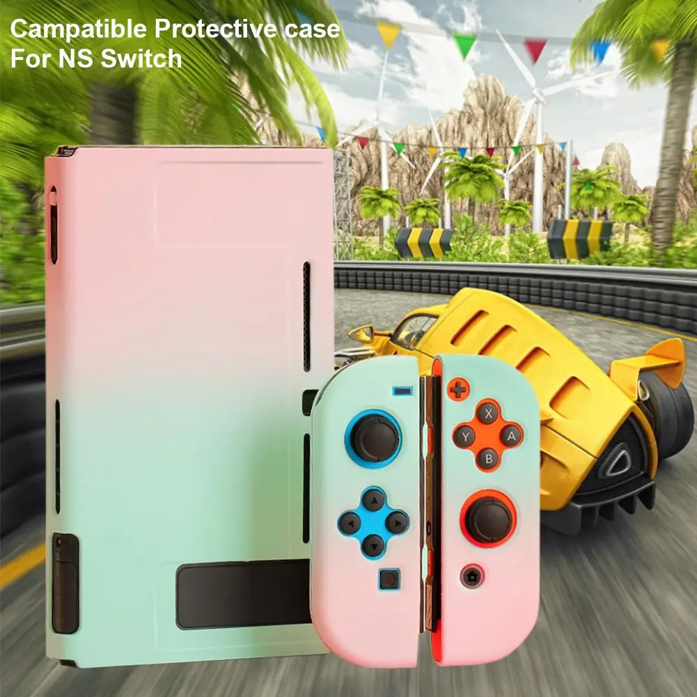 

Game Machine Protective Case Ultra-thin Soft Gamepad Protection Shell Color Gradient Game Controller Protector for NS for Switch