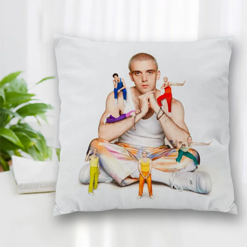 

Hot Sale Custom Decorative Pillowcase Lauv Singer Square Zippered Pillow Cover Best Nice Gift 20X20cm 35X35cm 40x40cm