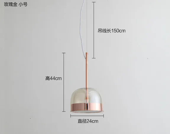Стеклянный абажур итальянский дизайн люстра для гостиной современный