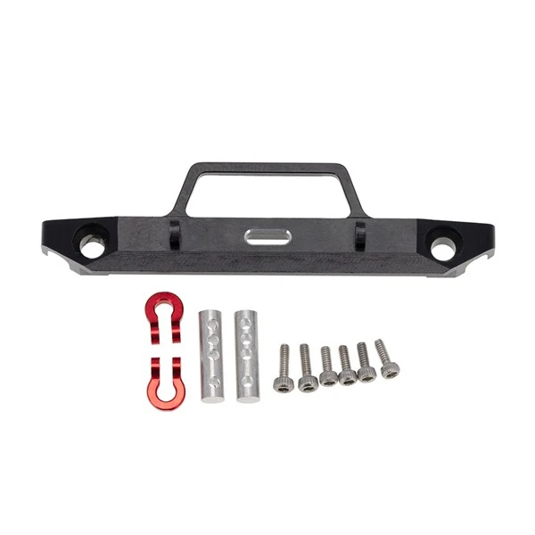 

Used for 1/24 RC Axial SCX24 90081 Tracked Car Upgrade Parts Metal Front Bumper Parts