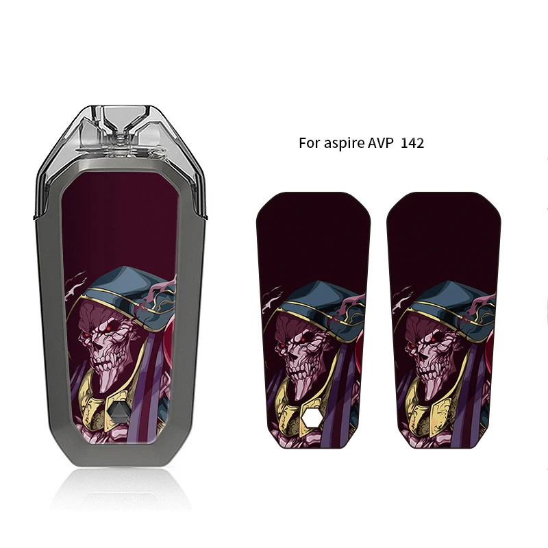 

Shura Grim Reaper Anime Pattern Stlye Wrapper Sticker Protector Skin for Aspire AVP AIO Kit Pod Vape e-Cigarette