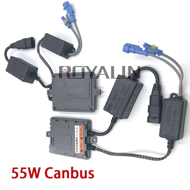 Ксеноновый балласт ROYALIN 55 Вт с быстрым запуском Canbus без ошибок HID сменный драйвер