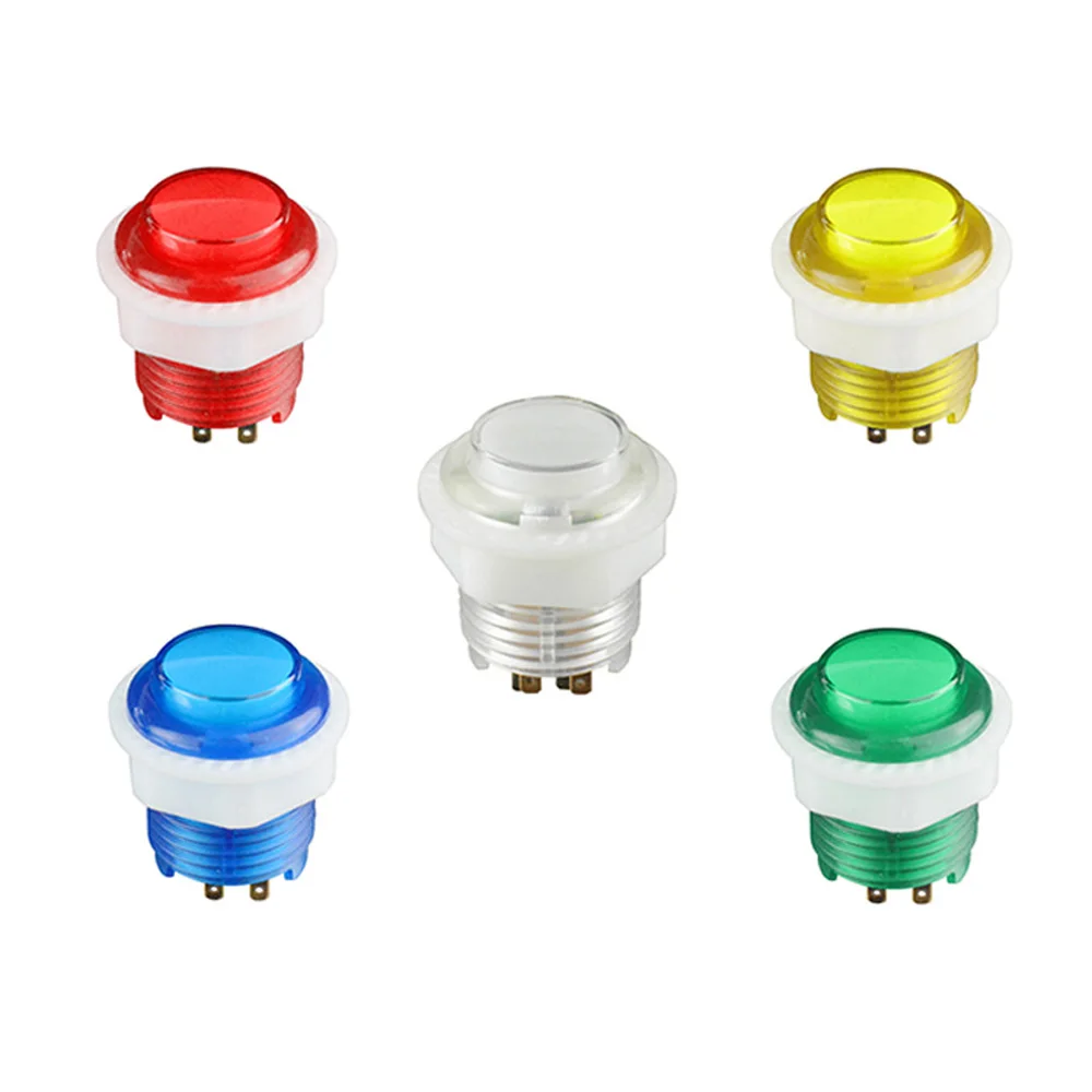 5V светодиодный 24 mm кнопка аркадной игры | Спорт и развлечения