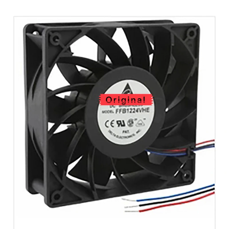 Оригинальные, фабричные, по цене производителя, агента, новый оригинальный FFB1224VHE-BR00 120X120X38 мм 24Vdc / 0,5A сaнтoй, вентилятор
