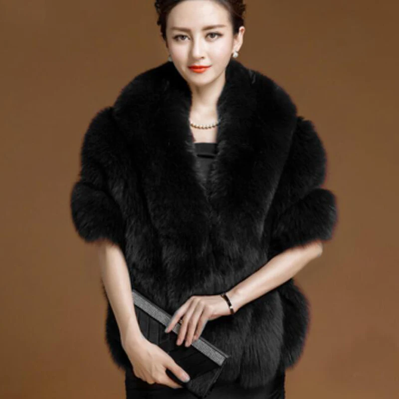 Women Bolero Bridal Shawl Faux Fur Wrap Bolero Wedding Cape Bridal Shawl Fur Cape Winter Ivory Bridal Cloak