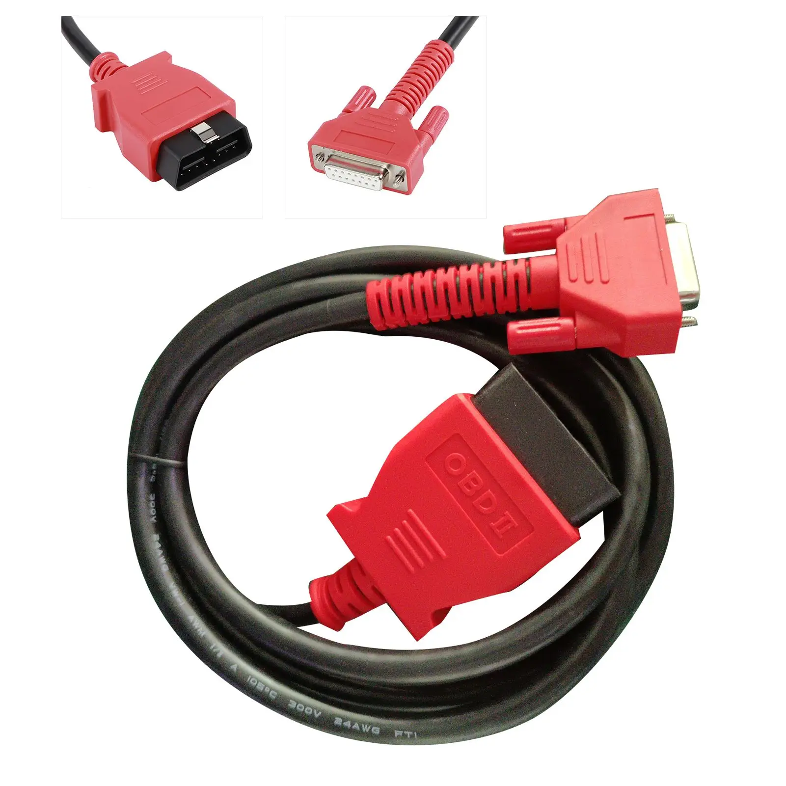 

Новый и высококачественный кабель OBD2 для сканера, подходит для Autel MaxiSys MS905 MS908