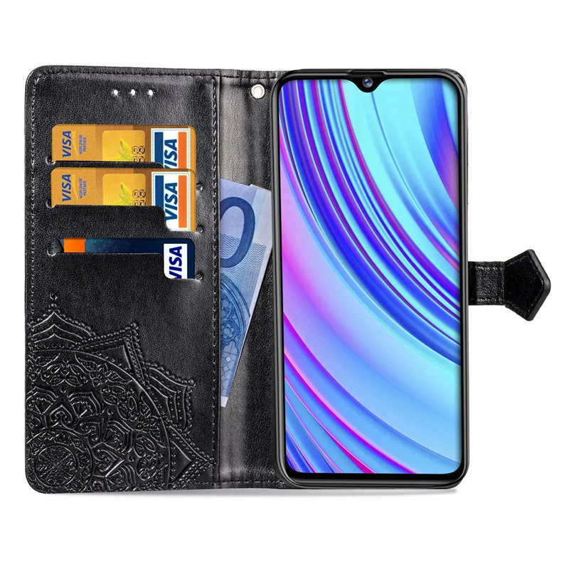 Кожаный чехол-книжка чехол для OPPO A1 A3 A3S A5 A7 A9 F5 F7 F9 F11 Pro Realme 3 5 Pro с собачкой, 10X2 Z кошелек для карт из искусственной кожи чехол