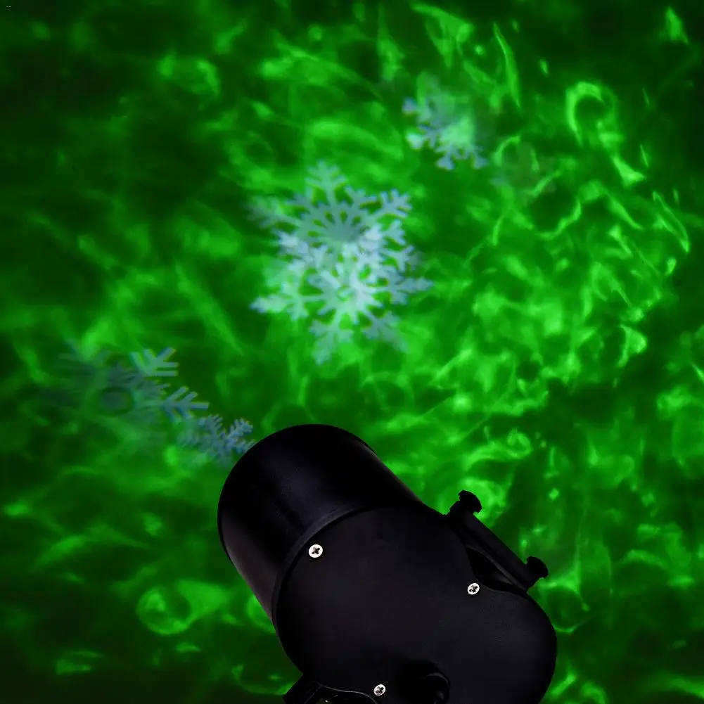 Двухтрубная волнистая лампа с узором Лампа для проектора морской светильник