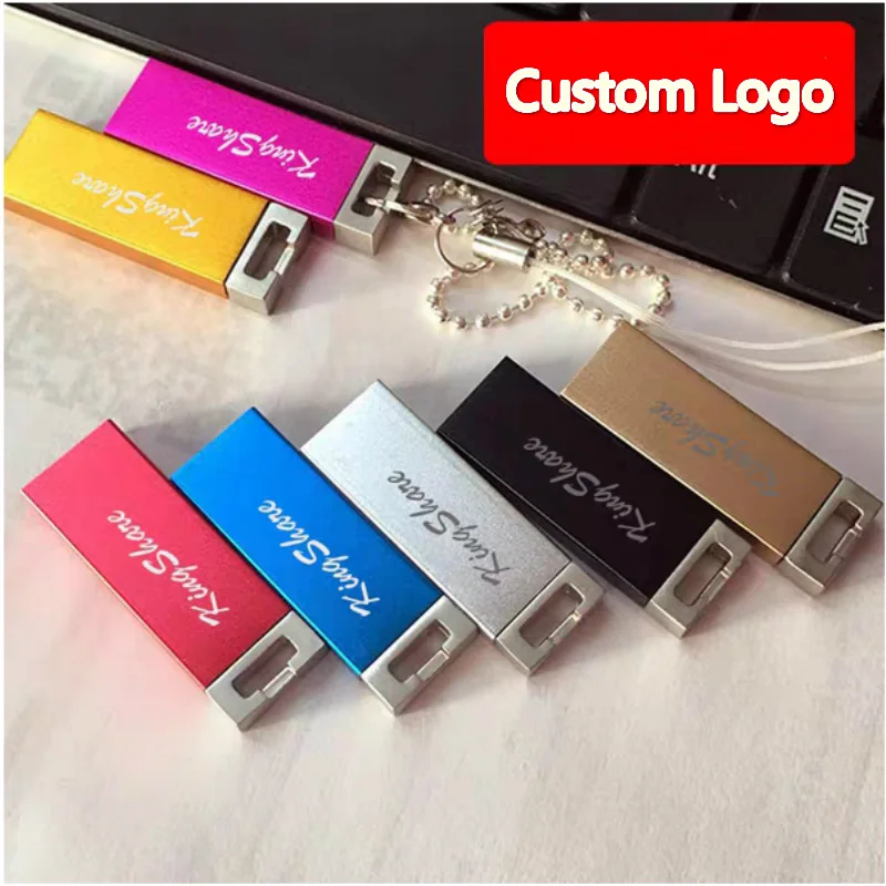 

Металлический USB флеш-накопитель 100 шт./лот, 4 ГБ, 8 ГБ, 16 ГБ, 32 ГБ, 64 ГБ, флеш-накопитель, флешка, высокоскоростной Usb-накопитель с индивидуальным ...