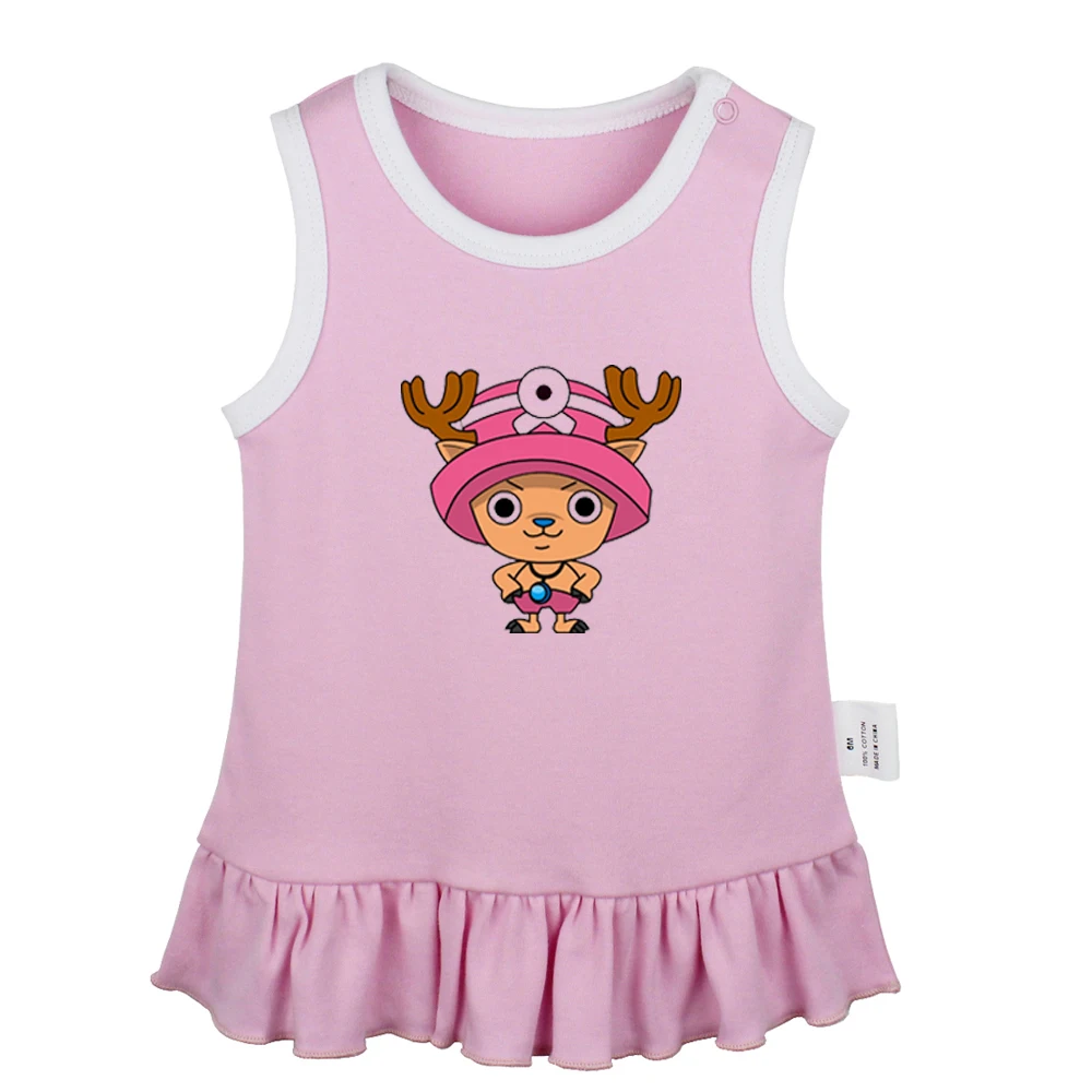 Тони Чоппер врача в One Piece Monkey D. Луффи Зоро платья для маленьких девочек платье без