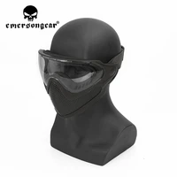 emersongear tactical full face mask for tactical headwear helmet airsoft sports hiking cycling military outdoor face protective