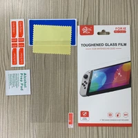 tempered film accessories for switch oled anti fingerprint screen protector for console film scratch resistant anti greasy