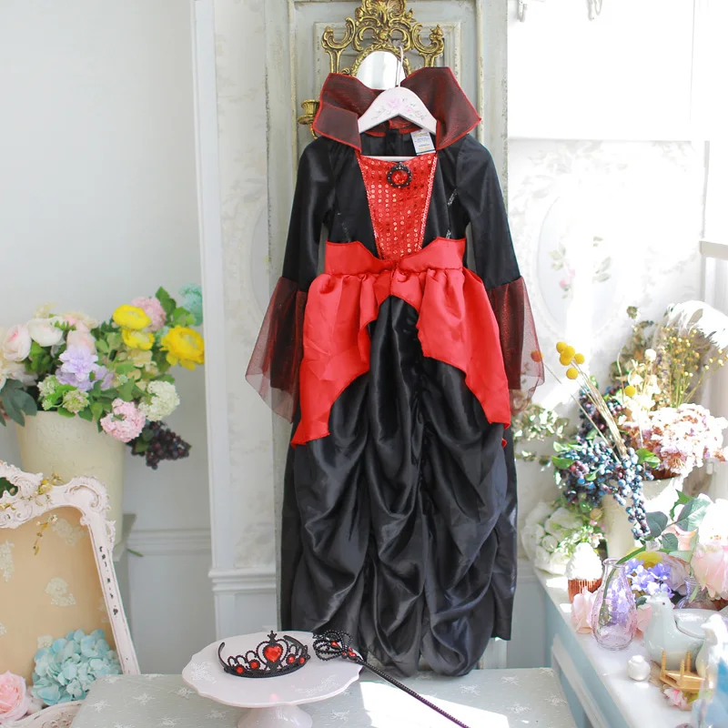 2019 Новое поступление костюм на Хэллоуин для детей детская юбка ведьмы эльфа