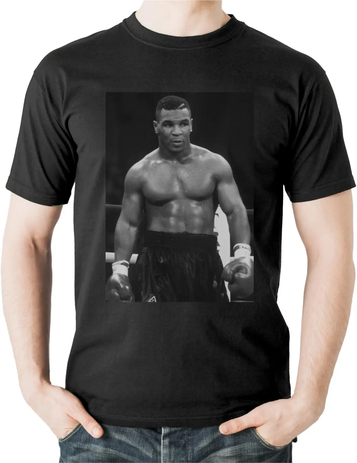 Футболка с изображением Железного Майка Бруклинского бокса тяжелого чемпиона