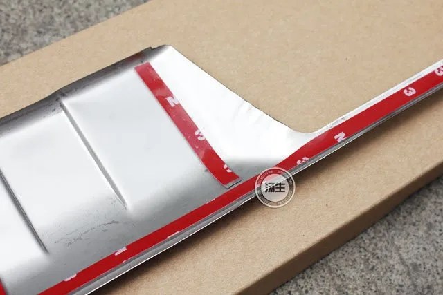 Высококачественная внутренняя защита заднего бампера из нержавеющей стали для