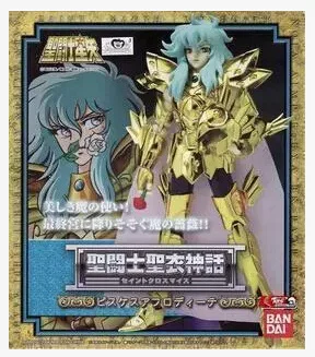 

Фигурка из аниме «Saint Seiya», Оригинальная фигурка из ткани «Saint Cloth» в стиле BANDAI Tamashii, 1,0, Золотая душа, рыба, афродитовая ткань
