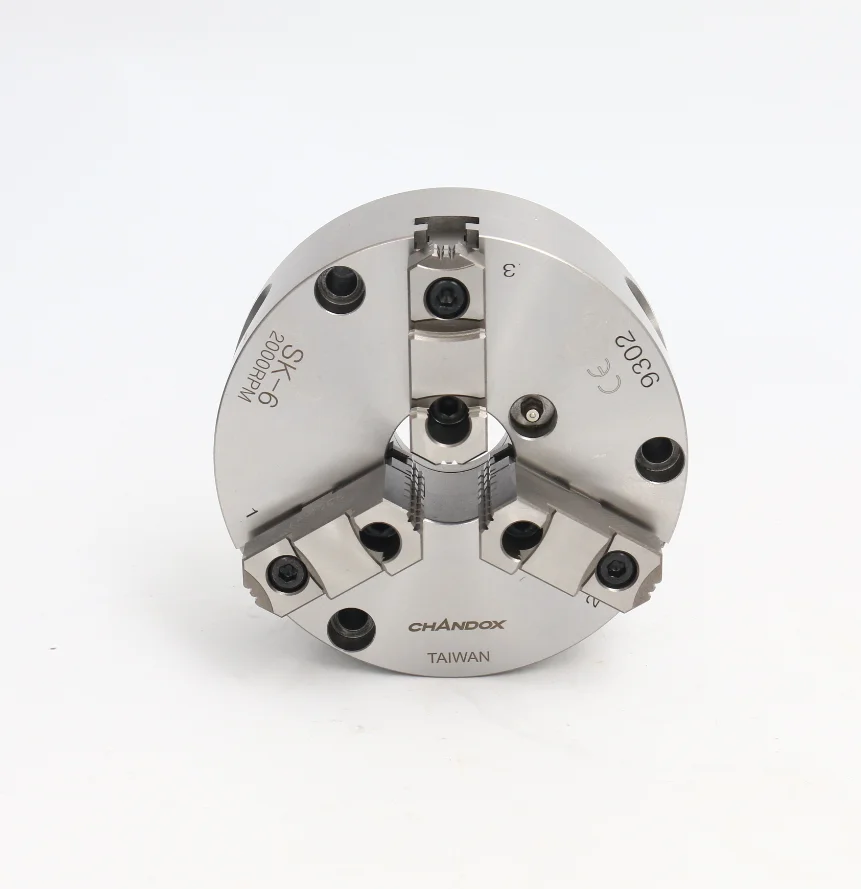 

3-jaw high-speed power chuck 7 inch manual chuck Powerful chuck CHANDOX SC-7