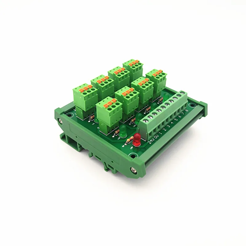 DIN рейка крепление PLC 8 канальный сетевой видеорегистратор вход NPN Весна проводки