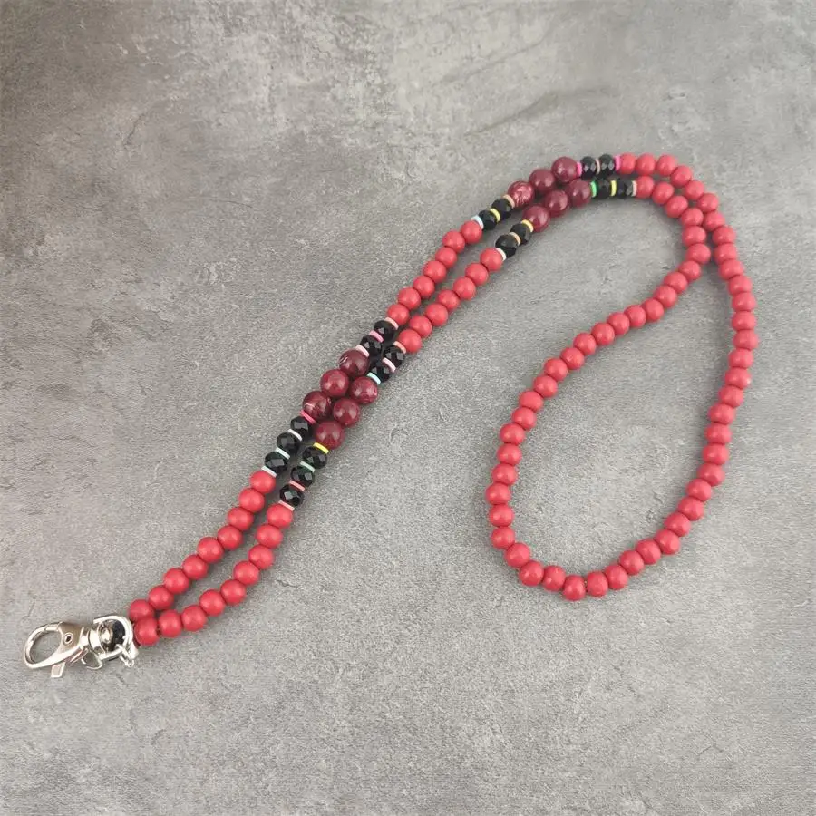 Бохо телефон ID карты Держатели значки DIY модные брелоки со шнурком ювелирные