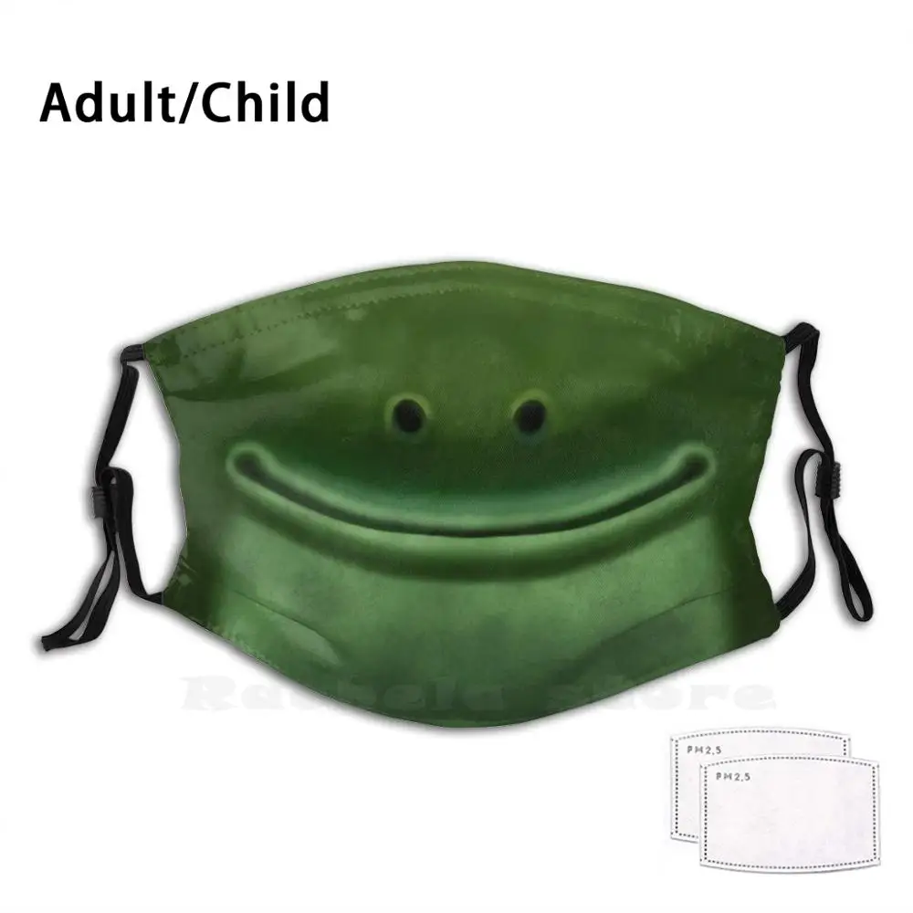 

Frog Face Funny Print Reusable Pm2.2883 Filter Face Mask Frog Face Muzzle Nose Amphibian Animal Wildlife