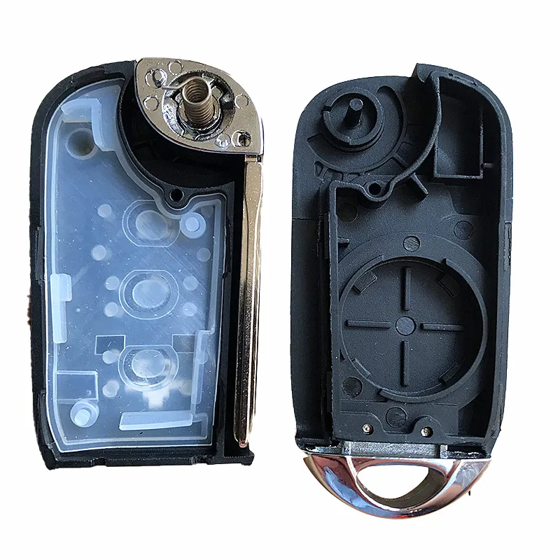 Модифицированный складной ключ с 2 кнопками для Kia sportage picanto rio k2 K5 cerato ceed soul Hyundai I30