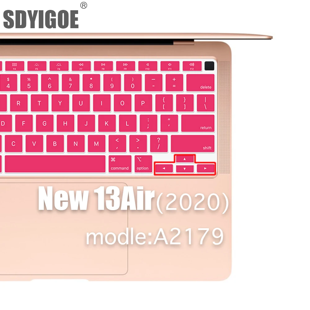 

Новинка, чехол для клавиатуры Apple для ноутбука air13 A2179, силиконовый защитный чехол для клавиатуры 2020 дюймов, чехол для клавиатуры Air13, аксессу...