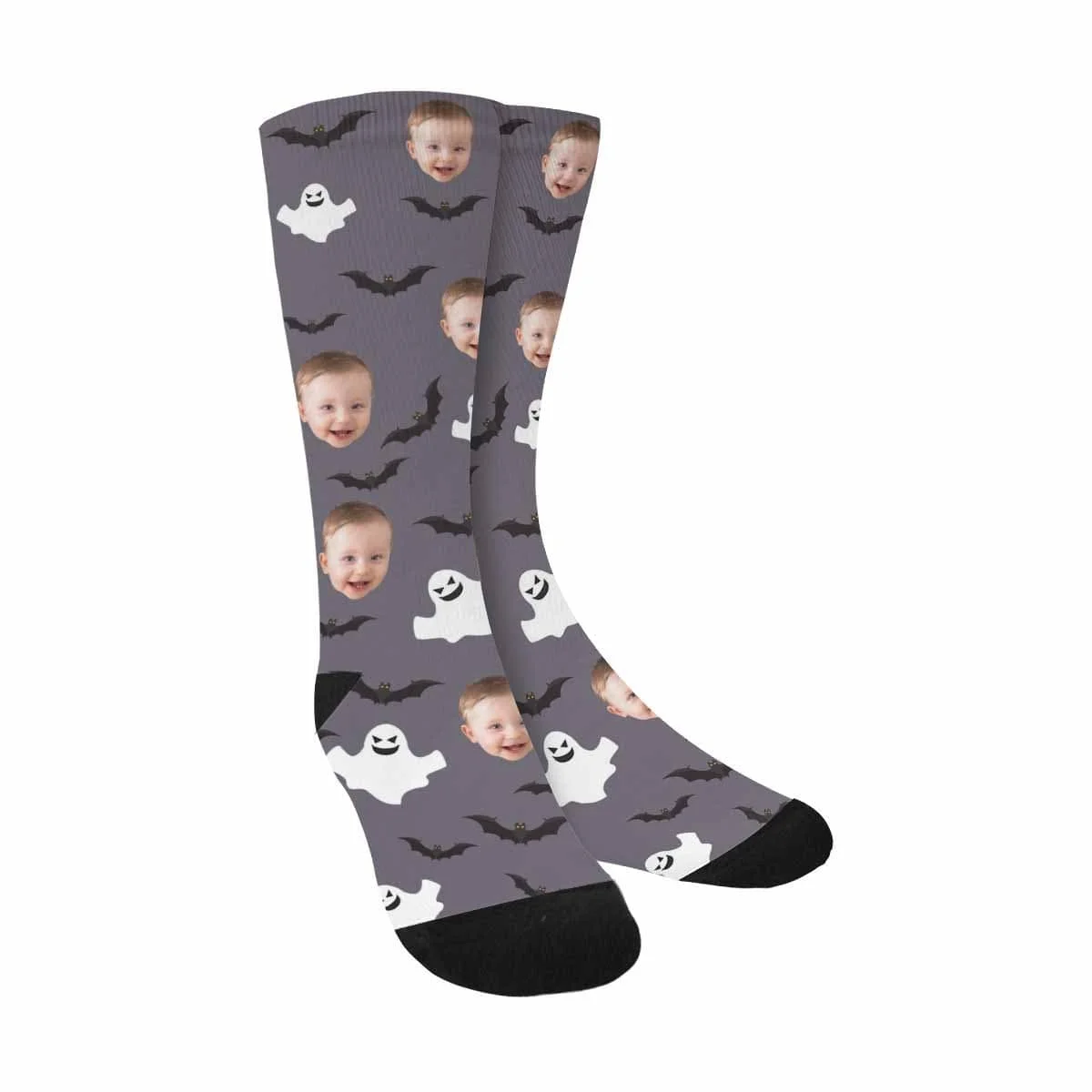 

Custom Face Bat Sublimated Crew Socks
