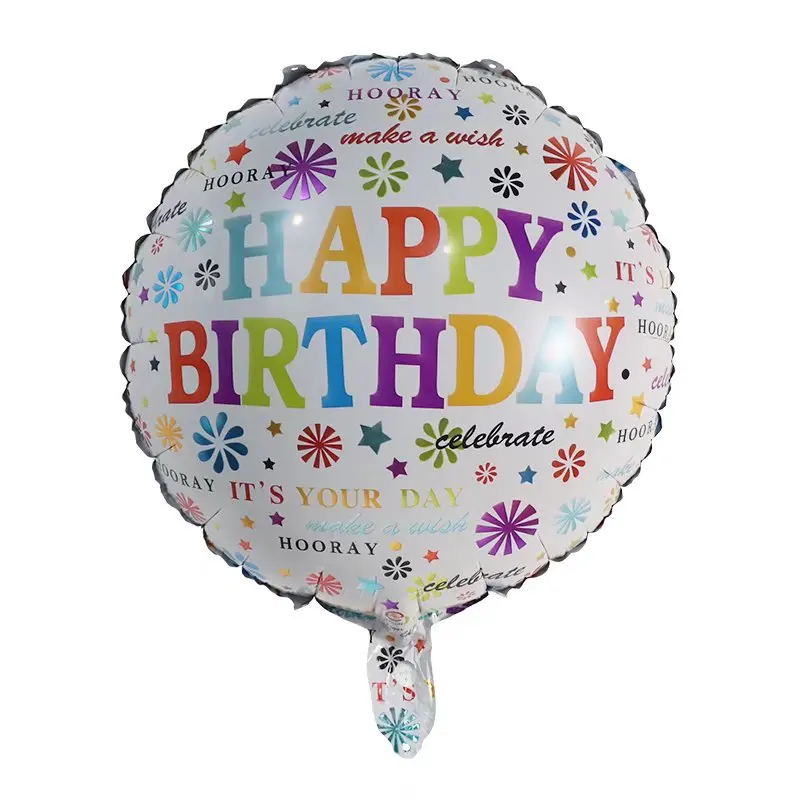 Globos redondos de helio para ni&ntilde;os y ni&ntilde;as, decoraci&oacute;n para fiesta de cumplea&ntilde;os, Baby Shower, 18 pulgadas, 100 piezas-1